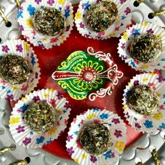 Crunchy Dry Fruit Paan ladoos A picture of Crunchy Dry Fruit Paan ladoos.