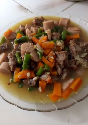 Foto resep Tumis simple daging saus tiram