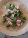 Tumis Brokoli Salmon - MPASI 16m+