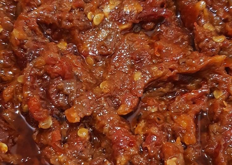 Cara Gampang Menyiapkan Sambal terasi, Sempurna