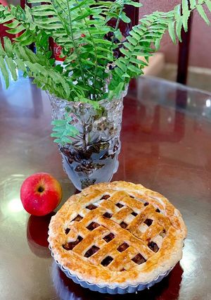 Hình của món Bánh táo (apple pie) bằng nckd.