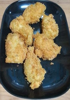รูปของ น่องไก่ชุปเกล็ดขนมป้งทอด
