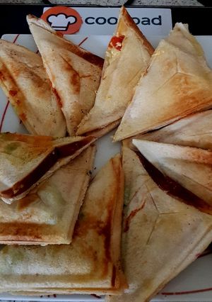 A picture of My Toastie Sandwiches 😁.