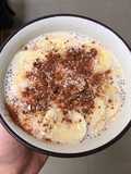 Overnight oat นมถั่วเหลืองกล้วย