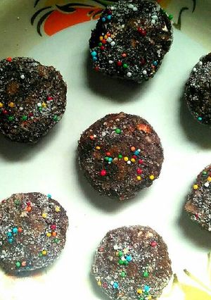 A picture of Chapati Chocolate Pedha.