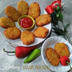 A picture of Kentang Hash Brown McDonald's.