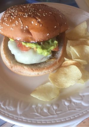 Una foto de Hamburguesa de lentejas