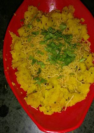 सेव खामनी (Sev khamni recipe in hindi) रेसिपी मुख्य फोटो