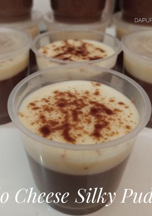 Foto resep Milo Cheese Silky Puding