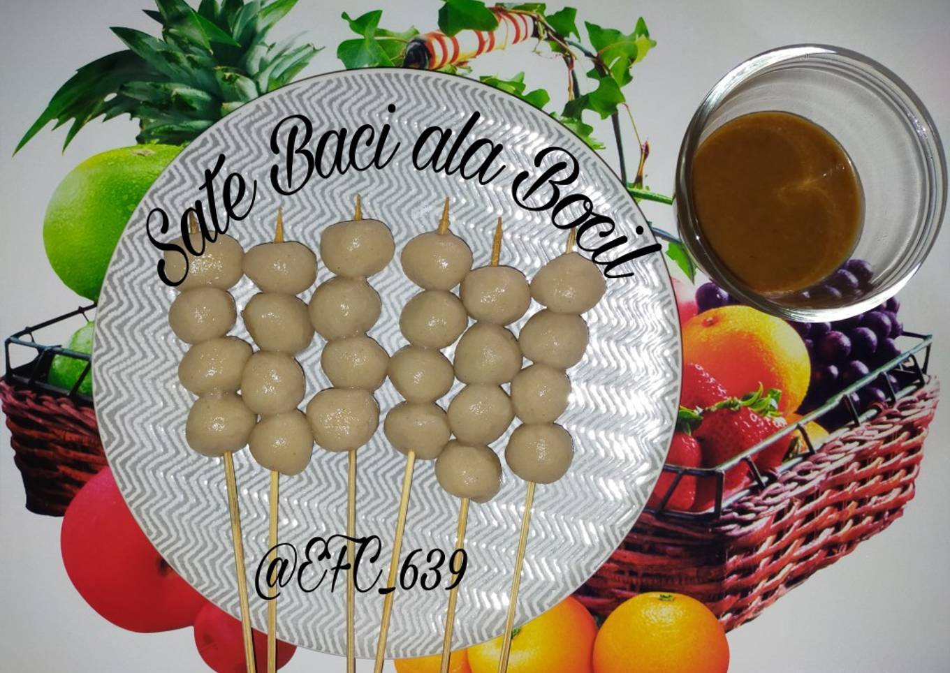 Sate Baci ala Bocil