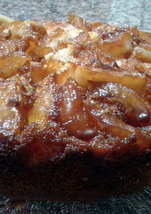 Una foto de Tarta invertida de Manzanas♥