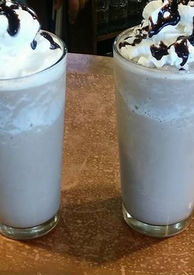 Una foto de Iced coffee con nutella