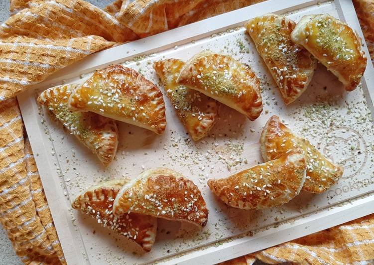 Mezze Lune Pistacchio, Philadelphia e Speck