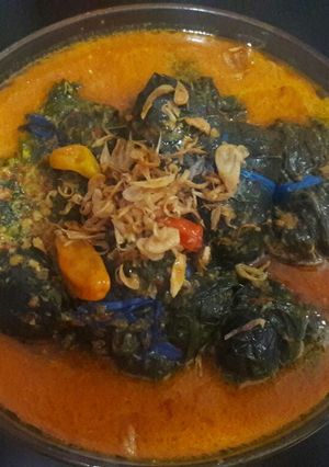 Foto resep Buntil daun singkong special teri medan