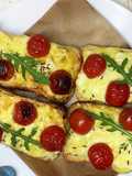 Baked Brie and Caraway Rolls with Cherry