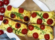 A picture of brie with eggs