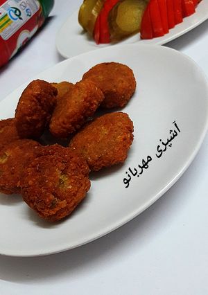 عکسی از دستور فلافل