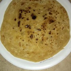 A picture of Simple layer paratha.