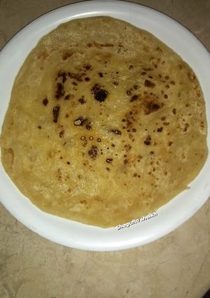 A picture of Simple layer paratha.
