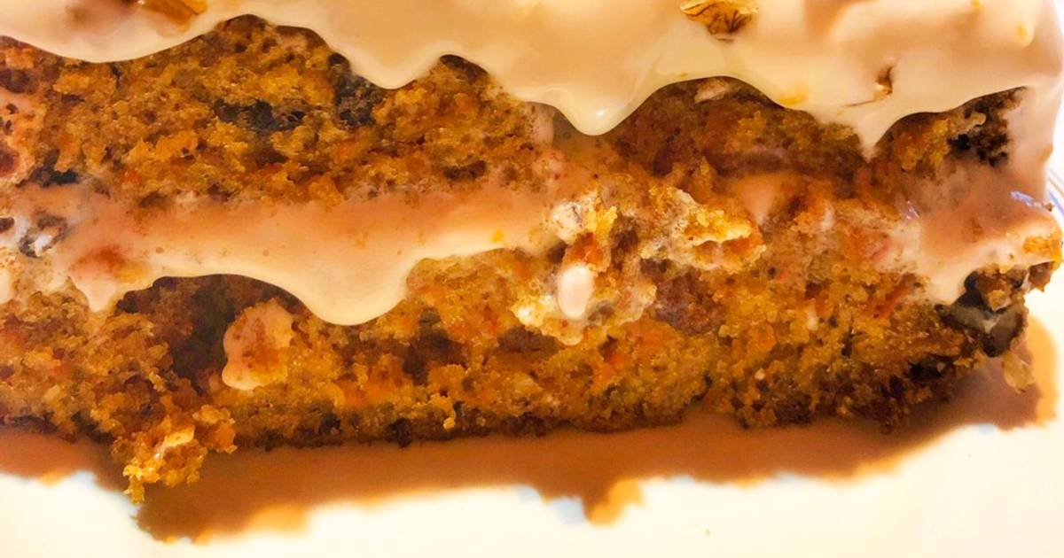 Torta de zanahoria o carrot cake Receta de Vicky - Cookpad