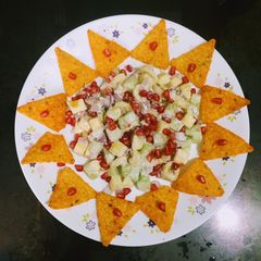 A picture of Nachos Chaat.