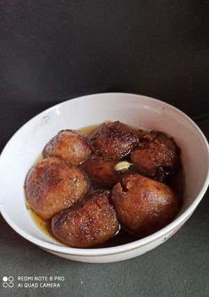 মিষ্টি আলুর রস বড়া(mishti aloor roso bora ecipe in Bengali) রেসিপির প্রধান ছবি