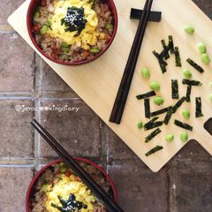 A picture of Edamame Fried Rice.