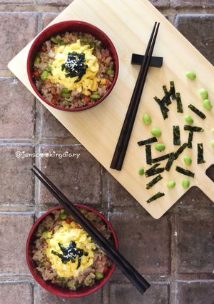 A picture of Edamame Fried Rice.