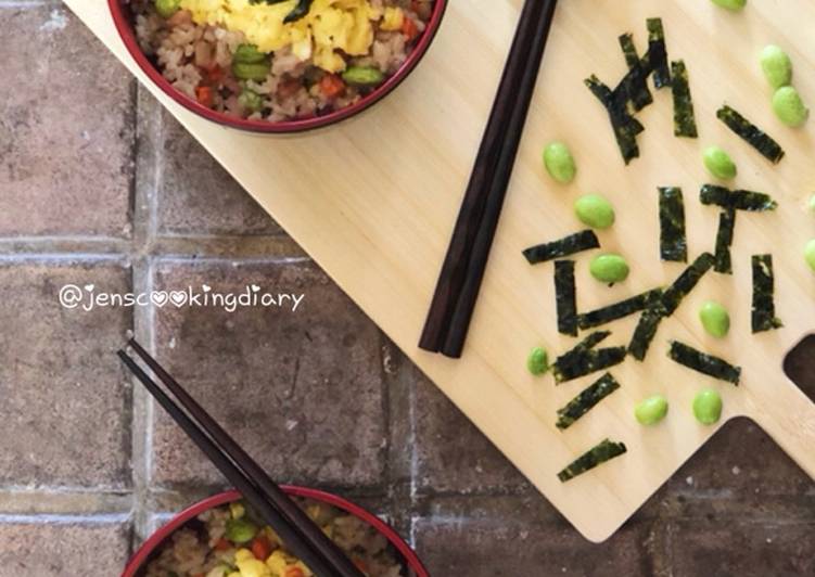 Recipe of Any-night-of-the-week Edamame Fried Rice