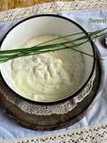 Salsa allo yogurt con erba cipollina