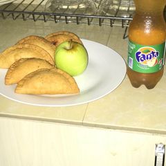 Nigerian Fried Meatpie A picture of Nigerian Fried Meatpie.