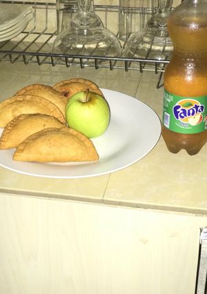 A picture of Nigerian Fried Meatpie.