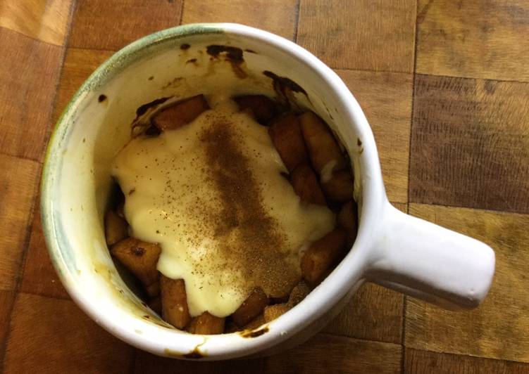 Postre de manzana rapidiiiiiisimo