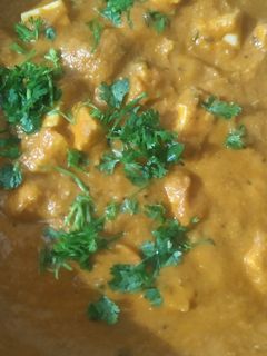 பனீர் பட்டர் மசாலா(paner butter masala recipe in tamil) செய்முறை முக்கிய புகைப்படம்