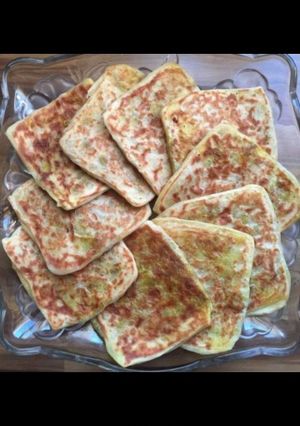 صورة لوصفة رغايف معمرين بالكفتة