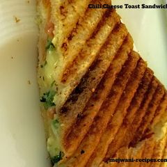 Chilli Cheese Sandwich Toast A picture of Chilli Cheese Sandwich Toast.