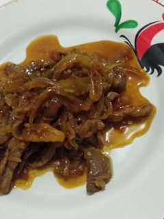Foto resep Oseng daging teriyaki