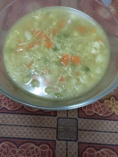 صورة لوصفة شوربة خضار 😋