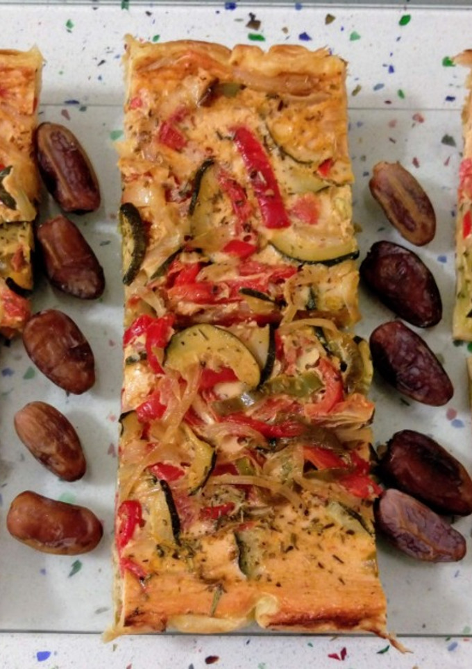 Una foto de Quiche vegetariana sin gluten y sin lactosa