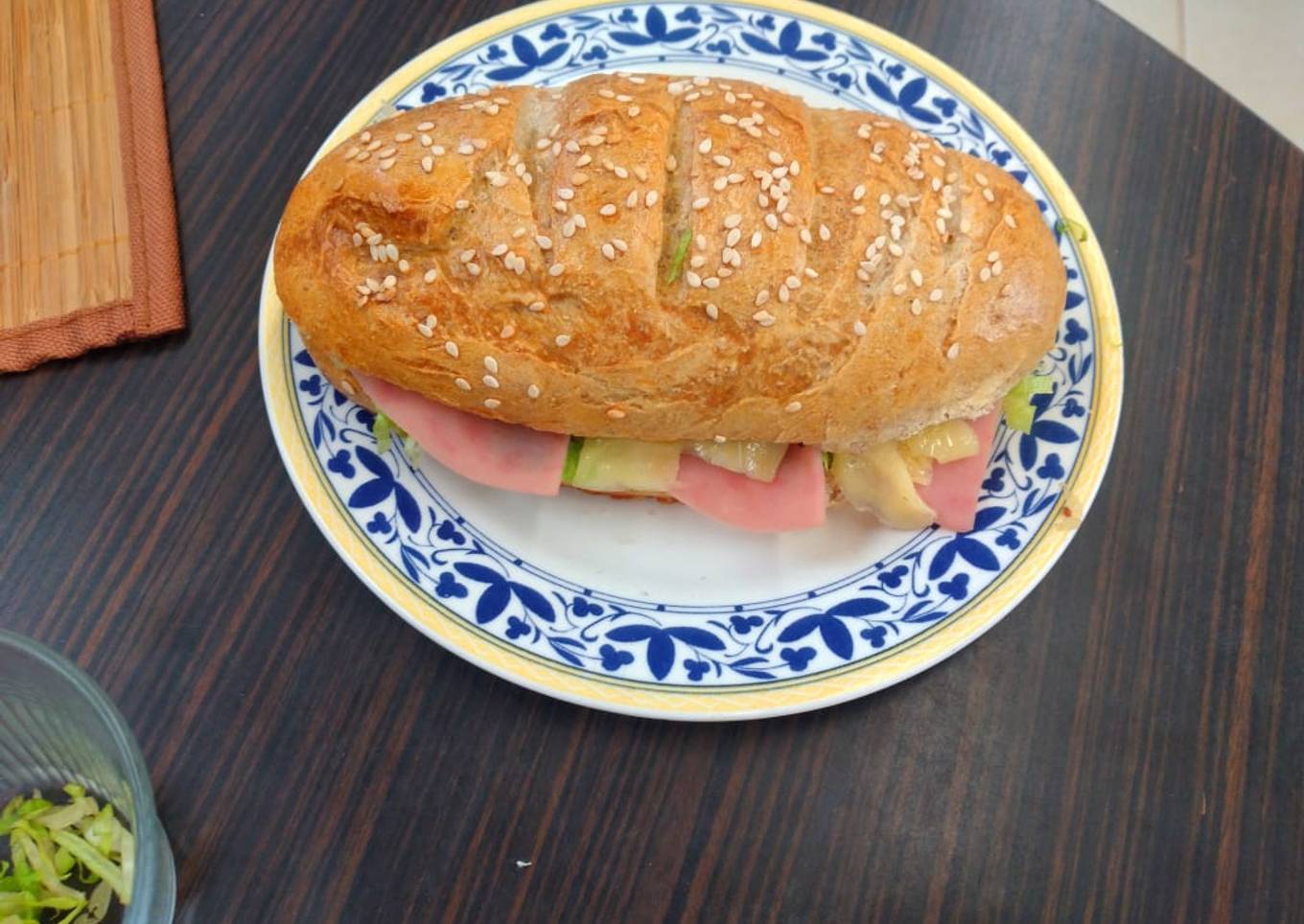 Pan rústico natural 🥖