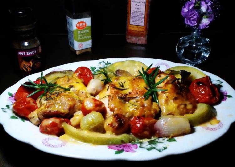 Resep Creamy Garlic Butter Chicken Ketopad Cp Baking Masakitusa Oleh Atik Efendy Cookpad