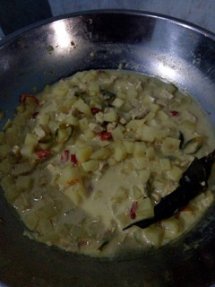 Foto resep Sayur kentang kuah santan