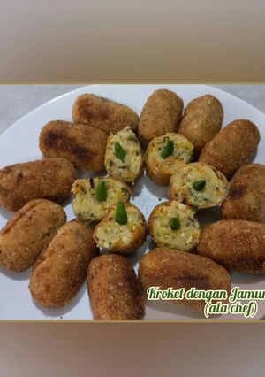 Foto resep Kroket dengan Jamur Kuping (ala chef)