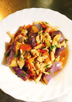 土雞胸肉佐雙茄 的食譜成品照片