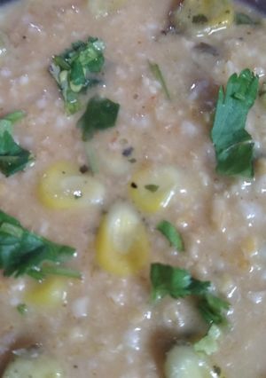 A picture of Oats with Sweet Corn.