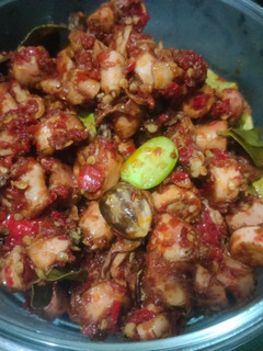 Foto resep Sambal cumi pete
