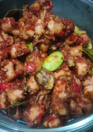 Foto resep Sambal cumi pete