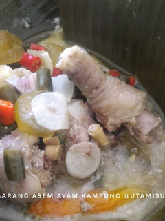 Foto resep Garang Asem Klaten Ayam Kampung Segerrr