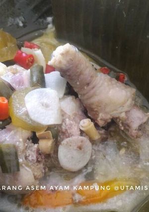 Foto resep Garang Asem Klaten Ayam Kampung Segerrr
