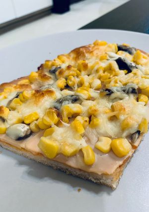 Rizslisztes pizza recept fotója